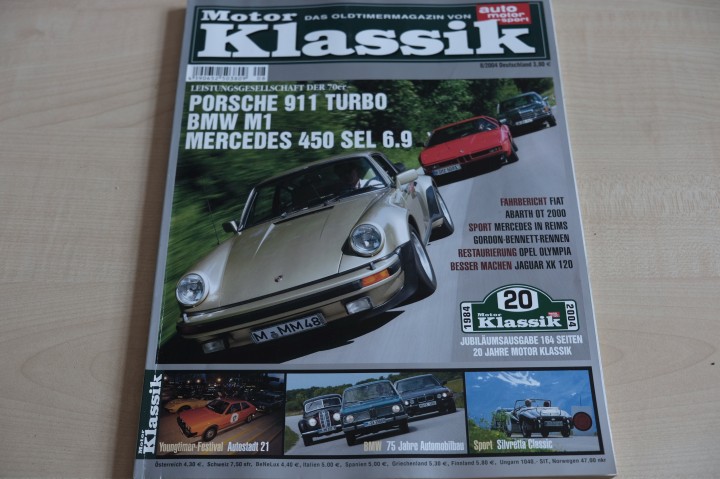 Deckblatt Motor Klassik (08/2004)